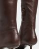 SIMKHAI SIMKHAI Joni Stretch Leather Over-The-Knee Boots Cacao - 6