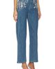 SIMKHAI SIMKHAI Jude Mid Rise Crop Wide Leg Jean - 2
