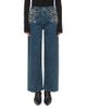 Simkhai Simkhai Jude Mid Rise Embellished Jeans in Solana - 1