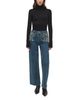 Simkhai Simkhai Jude Mid Rise Embellished Jeans in Solana - 2