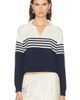 SIMKHAI SIMKHAI Jules Knit Polo Sweater - 1