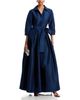 Simkhai Simkhai Julip Belted Three Quarter Sleeve Gown - 2