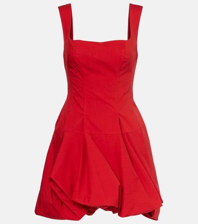 Simkhai Simkhai Juni cotton-blend poplin minidress