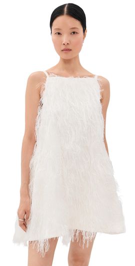 SIMKHAI SIMKHAI Kalla Mini Dress Ivory