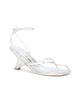 SIMKHAI SIMKHAI Kelsey Metallic Leather Strappy Wedge - 2