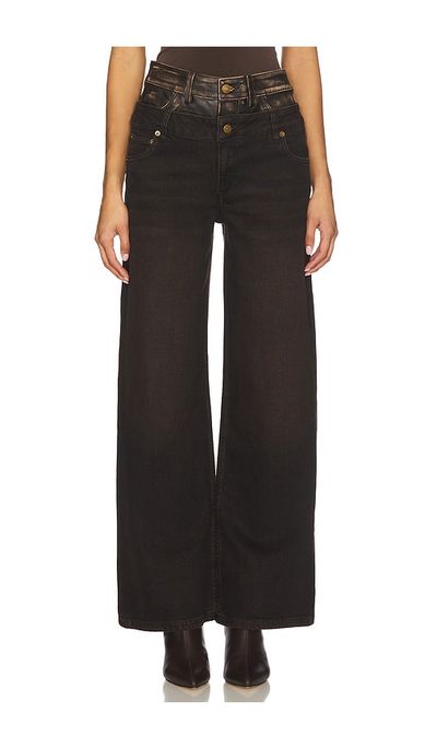 SIMKHAI SIMKHAI Kove Double Waistband Wide Leg