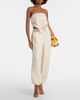 Simkhai Simkhai Lace-trimmed linen-blend straight pants - 2