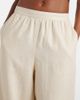 Simkhai Simkhai Lace-trimmed linen-blend straight pants - 3