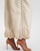 Simkhai Simkhai Lace-trimmed linen-blend straight pants - 4