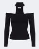 Simkhai Simkhai Lila off-shoulder ribbed-knit top - 1