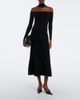 Simkhai Simkhai Lila off-shoulder ribbed-knit top - 6