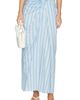 SIMKHAI SIMKHAI Liorra Yarn-dye Draped Skirt - 1