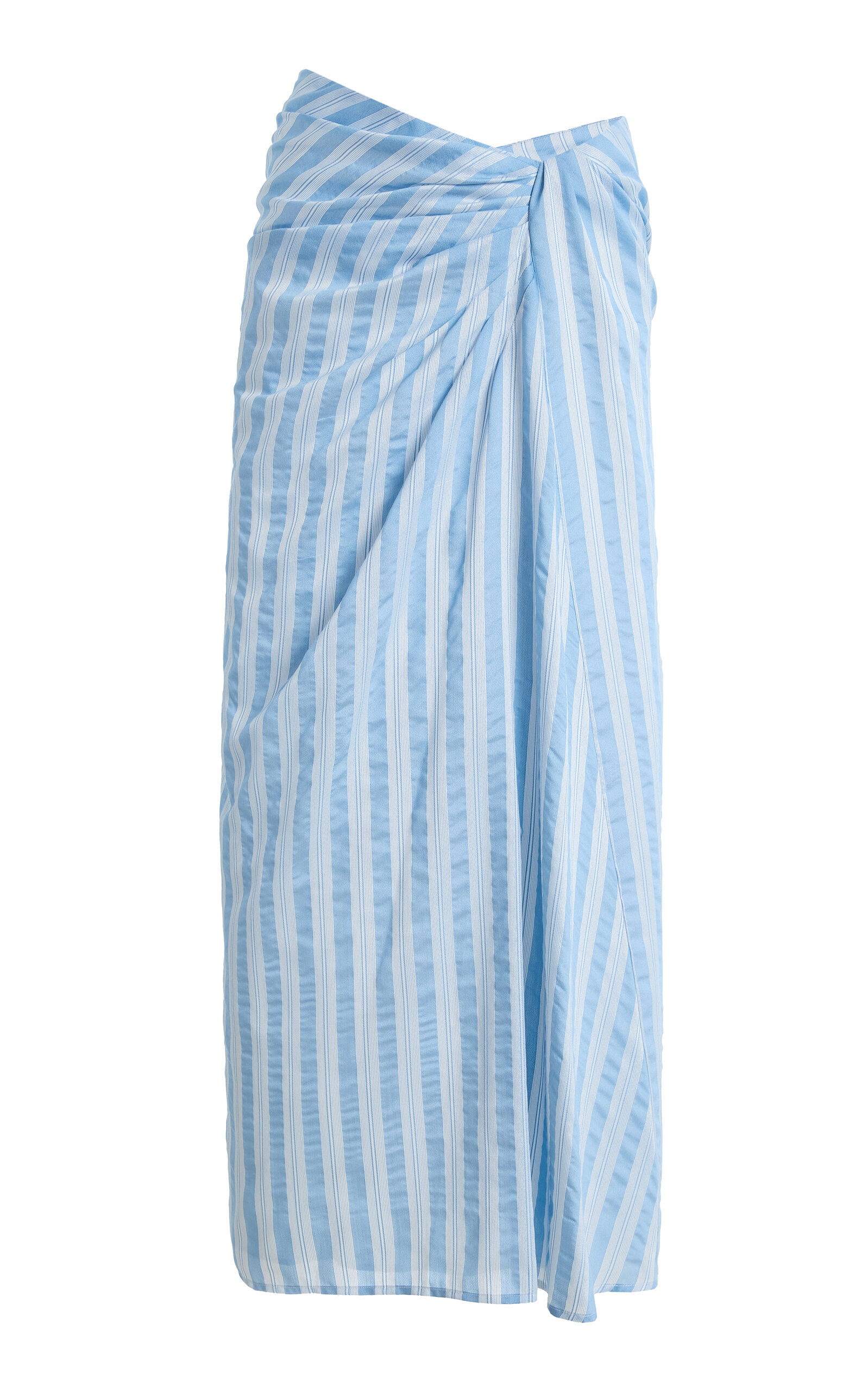 SIMKHAI SIMKHAI Liorra YarnDyed Jersey Midi Skirt