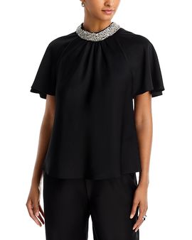 Simkhai Simkhai Loreta Embellished Top