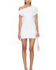 SIMKHAI SIMKHAI Lysa Draped Mini Dress - 1