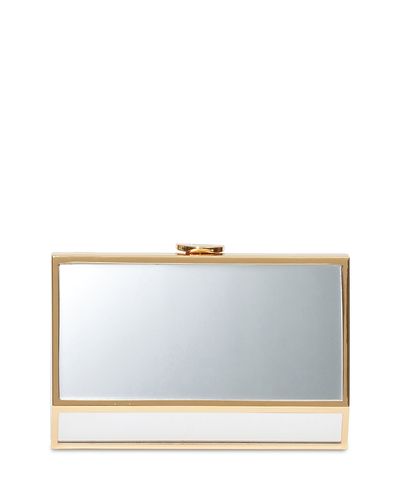Simkhai Simkhai Maddox Mirror Clutch