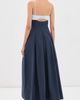 SIMKHAI SIMKHAI Maddy Cotton Dress Midnight Periwinkle/Sky Multi - 3