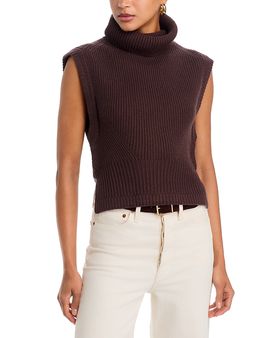 Simkhai Simkhai Maple Turtleneck Ribbed Top