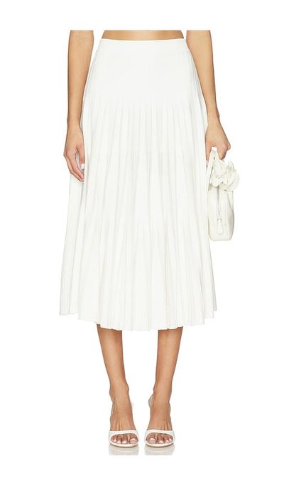 SIMKHAI SIMKHAI Margoux Knit Midi Skirt