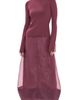 SIMKHAI SIMKHAI Maril Midi Dress Fig - 1