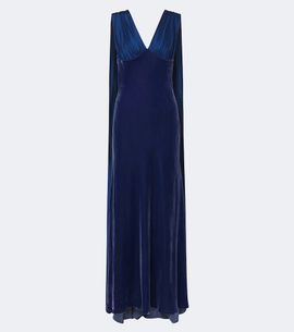 Simkhai Simkhai Mariselle caped velvet gown