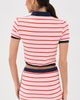 SIMKHAI SIMKHAI Marnie Knit Polo Tulip Stripe - 3