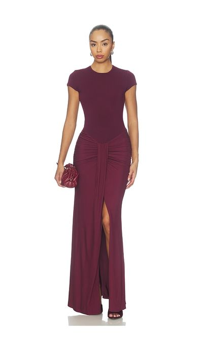 SIMKHAI SIMKHAI Matilde Short Sleeve Gown