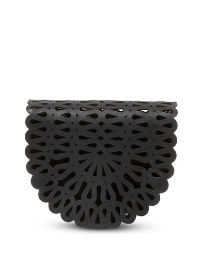 Simkhai Simkhai McCall Laser Cut Leather Clutch
