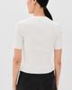 SIMKHAI SIMKHAI Miley Short Sleeve Top Ivory - 3