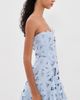 SIMKHAI SIMKHAI Miri Bustier Mini Dress PERIWINKLE SKY - 4