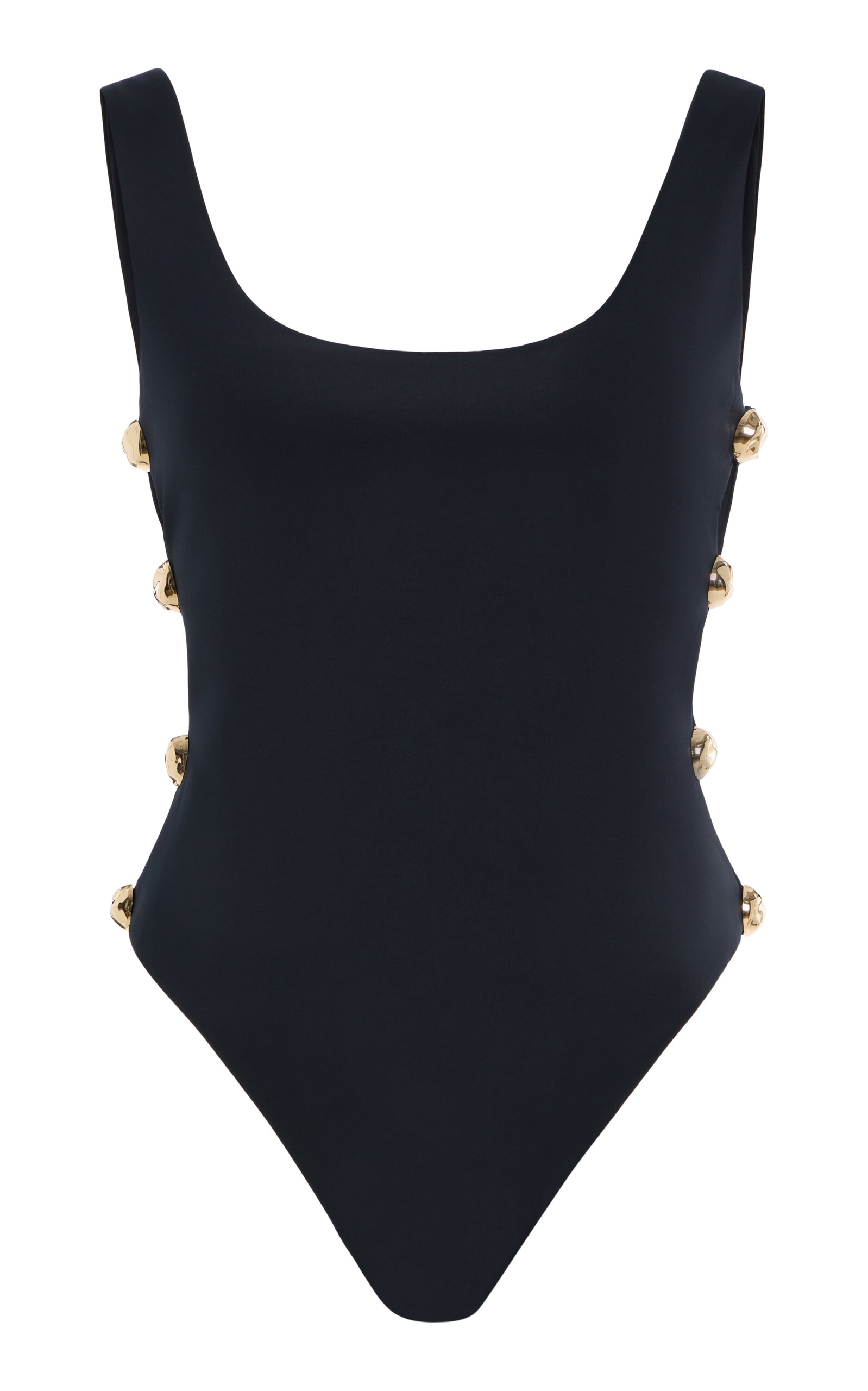 SIMKHAI SIMKHAI Mona Scoop Neck Swimsuit