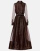 Simkhai Simkhai Montgomery organza shirt dress - 1