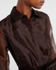 Simkhai Simkhai Montgomery organza shirt dress - 4