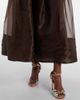 Simkhai Simkhai Montgomery organza shirt dress - 5