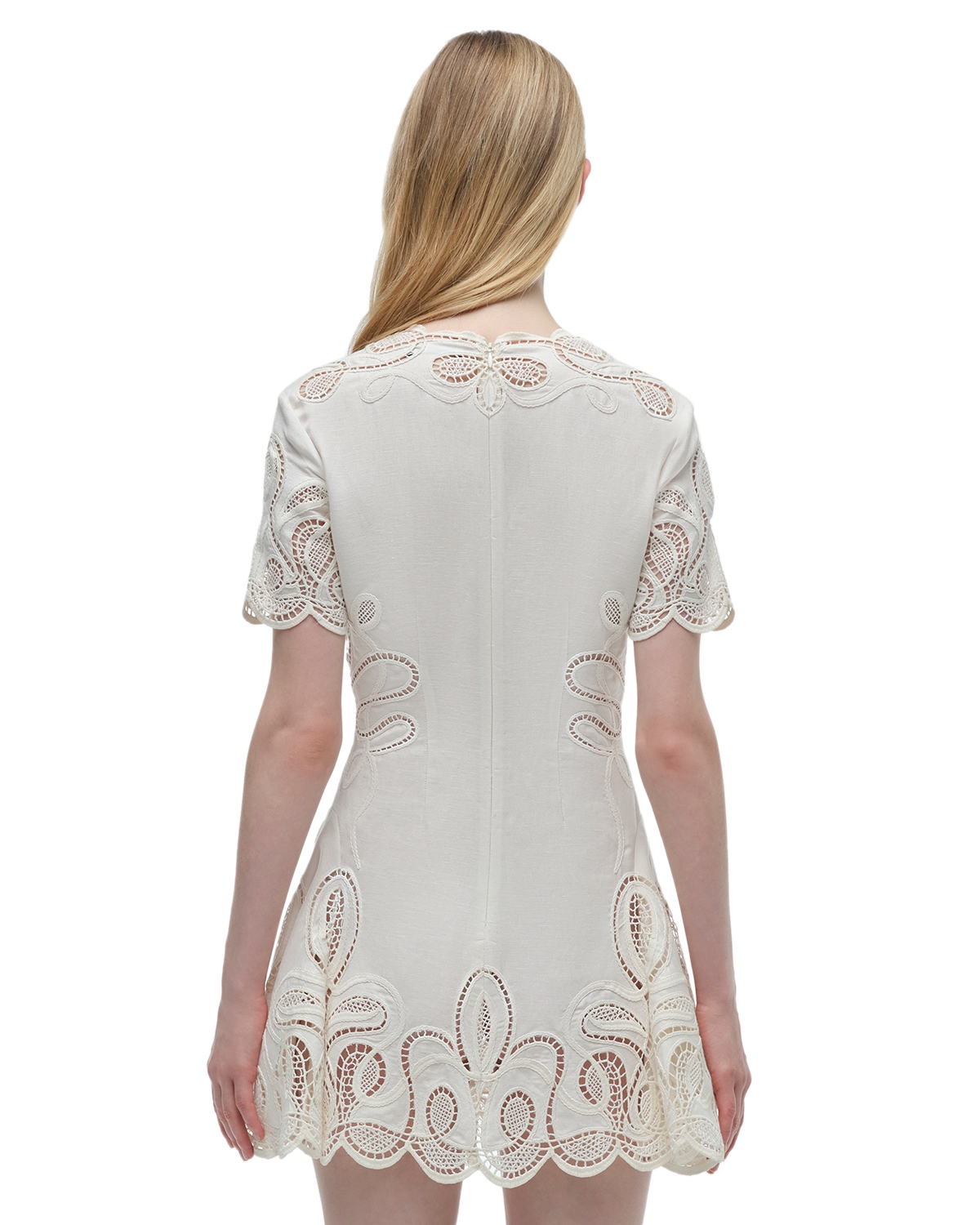 knee length dresses for ladies Isra Linen Mini Dress main image 1