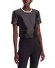 Simkhai Simkhai Naelle Tipped Short Sleeve Top - 1