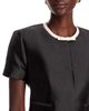 Simkhai Simkhai Naelle Tipped Short Sleeve Top - 4