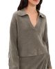 SIMKHAI SIMKHAI Natalia Collared Sweater Mushroom Melange - 1