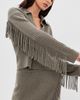 SIMKHAI SIMKHAI Natalia Collared Sweater Mushroom Melange - 2