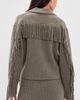 SIMKHAI SIMKHAI Natalia Collared Sweater Mushroom Melange - 3