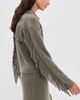 SIMKHAI SIMKHAI Natalia Collared Sweater Mushroom Melange - 4