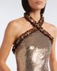 Simkhai Simkhai Naya sequined halterneck minidress - 3