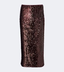 Simkhai Simkhai Nikki sequined midi skirt