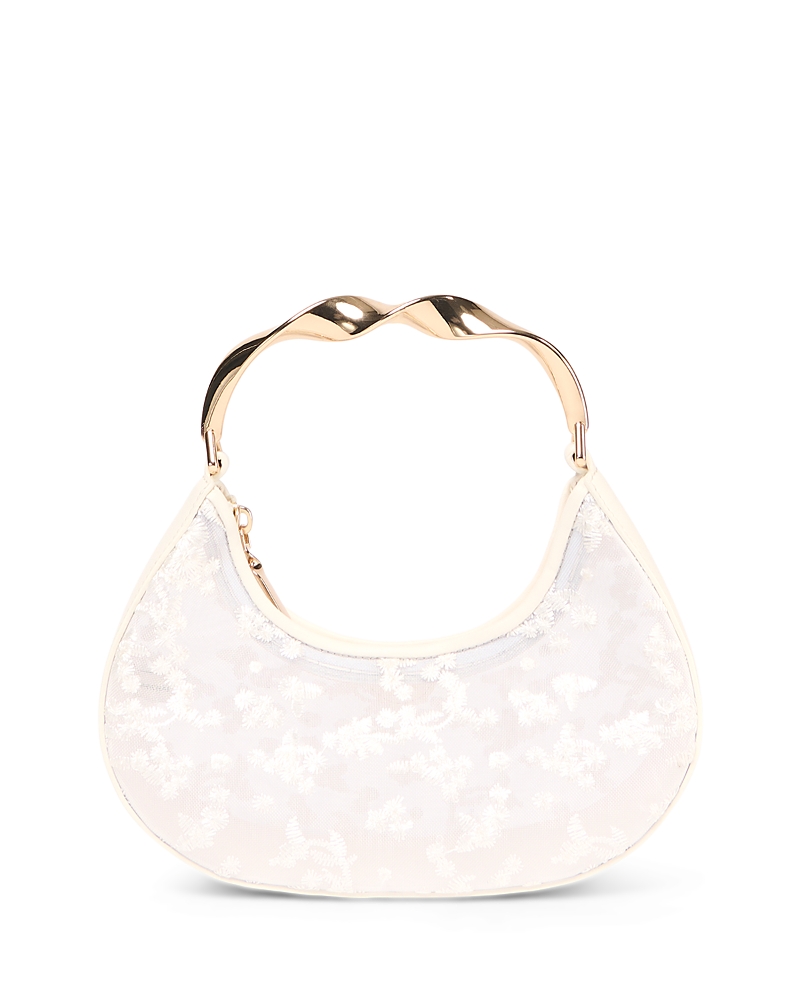 Simkhai Simkhai Nixi Floral Embroidered Mesh Handbag