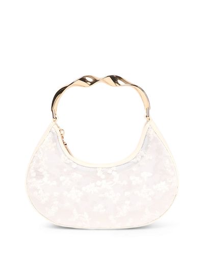 Simkhai Simkhai Nixi Floral Embroidered Mesh Handbag