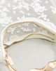 SIMKHAI SIMKHAI Nixi Floral Embroidered Mesh Twist Handle Bag Ivory One - 6