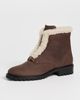 SIMKHAI SIMKHAI Noah Shearling Lug Zip Boots Cacao Ecru - 2