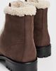 SIMKHAI SIMKHAI Noah Shearling Lug Zip Boots Cacao Ecru - 4