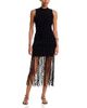 Simkhai Simkhai Noemie Embellished Fringe Midi Dress - 1
