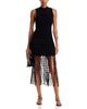 Simkhai Simkhai Noemie Embellished Fringe Midi Dress - 3